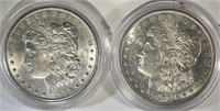 1878-S & 1900 CH BU MORGAN DOLLARS