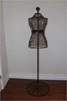 Metal Decorative Mannequin on Stand 63H