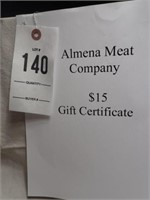 Almena Meat Market $15 Gift Certificate