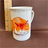 Cat Napping Coffee Mug