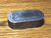 Antique Sterling Snuff Box