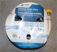 25' drinking water hose 1/2"