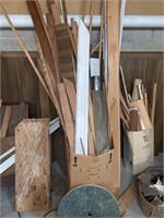 ASSORTED WOOD PIECES
