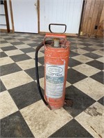 Vintage Pump Tank Fire Extinguisher