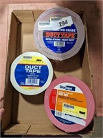 (3) Rolls of Duct Tape