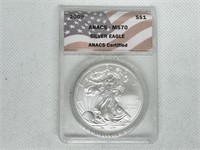 2009 MS70 SIlver Eagle Dollar