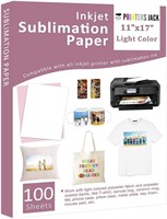 SM4715  Printers Jack Epson Sublimation Paper 11x1