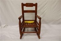 Vintage Child's/Doll's Rocking Chair