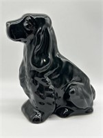 Shawnee Pottery Spaniel Planter Black