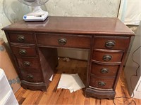 Vintage Mahogany  Desk