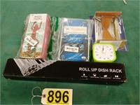 Roll up Dish Rack, Timer, Pizza Cutter, Pillow pro