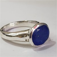$160 Silver Lapis Lazuli Ring