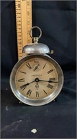 western clock company vintage alarm clock