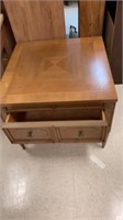 End table ( 26"square x21)high)