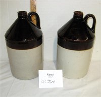 (2 ea.) Stoneware Jugs