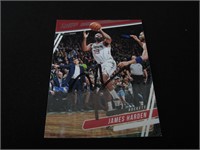 James harden signed basketball card COA