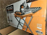 Rigid 8" Wet Tile Saw w/ Stand, New In Box