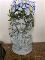 Resin Bust Planter