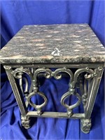 Plant Stand Heavy Marble 8 x 8