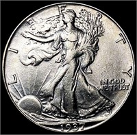 1937-S Walking Liberty Half Dollar CLOSELY