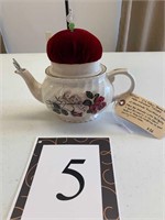 Vintage Teapot/Pincushion