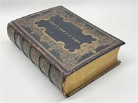 19 Century Brown's Holy Bible - Leather-Bound