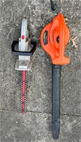 CRAFTSMAN HEDGE TRIMMER & BLOWER