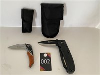 Johnstone Supply Pocket Knives with Sheath