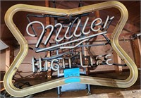 Miller High LIfe Neon Light - AS IS