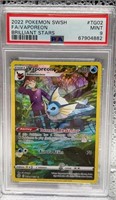 2022 Pokémon SWSH FA/Vaporeon Brilliant stars PSA