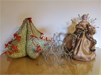 Holiday decor tree topper and more