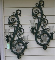 Outdoor Hanging Sconces 29" tall