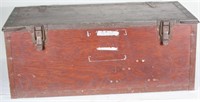 Wood Foot Locker 32x13x15