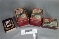 Four (4) John Primble small shipping boxes