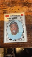 1970 Topps Hank Aaron All Star Hall Of Fame Braves