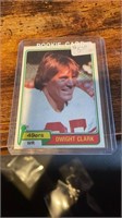 1981 Topps Dwight Clark RC San Francisco 49ers