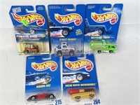 Hot Wheels Cars - NEW! Lot of 5