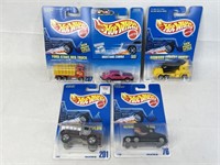 Hot Wheels Cars - NEW! Lot of 5