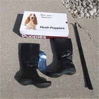 New Hush Puppy Boots Size 9 w/ Box & Shoehorn