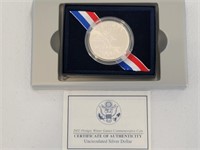 2002-P Olympic Modern Silver Dollar Commemorative