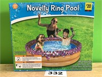 Novelty Ring Pool - Doughnut Design