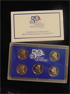 2003 US Mint State Quarter Set