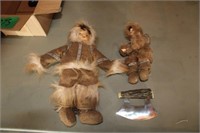 Eskimo Dolls & Hide Scraper