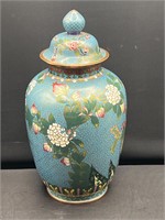 CHINESE CLOISONNE COVERED JARS Urn