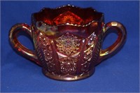 Carnival Glass Two Handle Cup