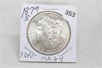 1879SR3 MS64 Morgan Dollar