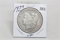 1879CC VF Morgan Dollar
