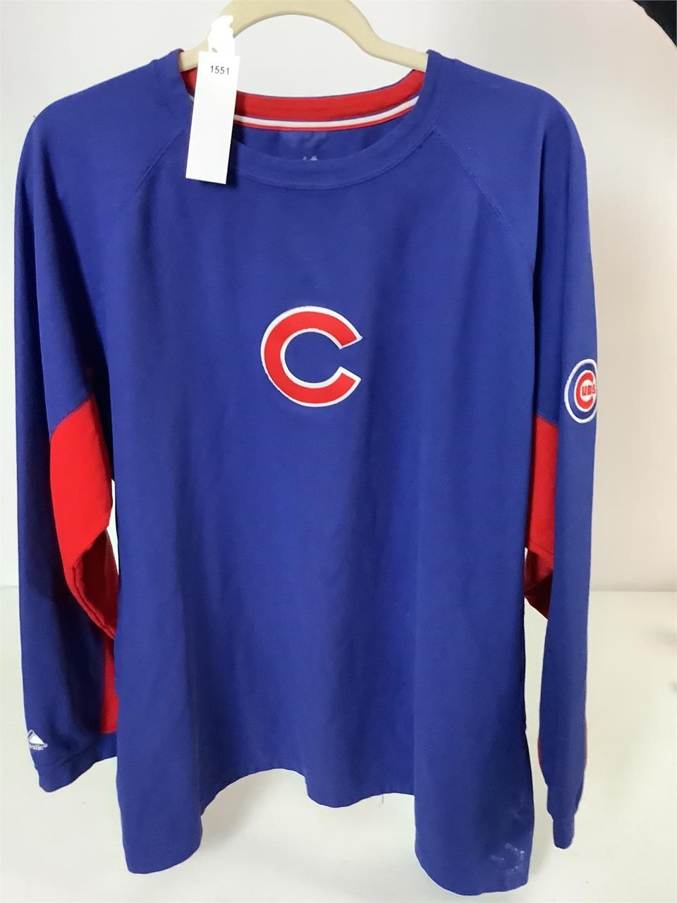 MAJESTIC EMBROIDERED CUBS SHIRT-XL
