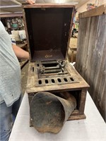 EDISON AMBEROLA CYLINDER RECORD PLAYER -PARTS