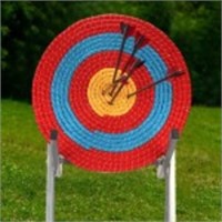 DOSTYLE Traditional Solid Straw Round Archery